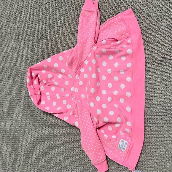 š4/$20 CarterāsĀ Polka Dot Zip UpāHoodie Sweatshirt for Baby Girl - 6 months - Picture 4 of 5